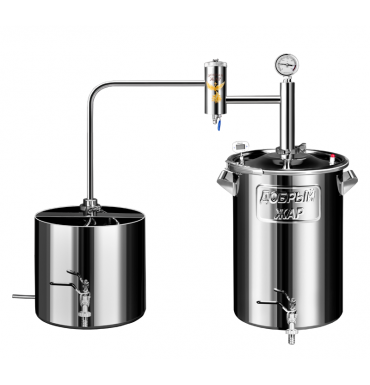 Самогонный аппарат "Добрый Жар" Дачный с сухопарником 25 л